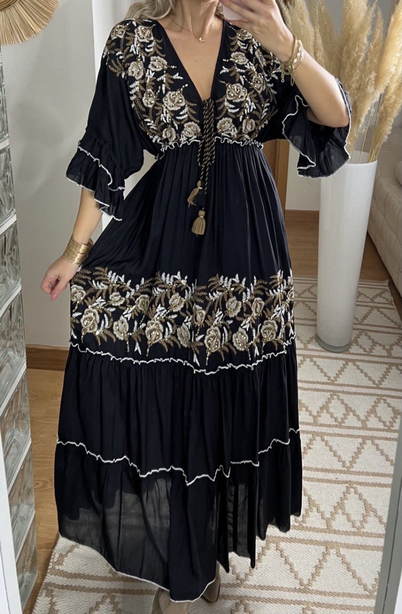 Boho Maxi Elegant Dress - Bohèmea Butik