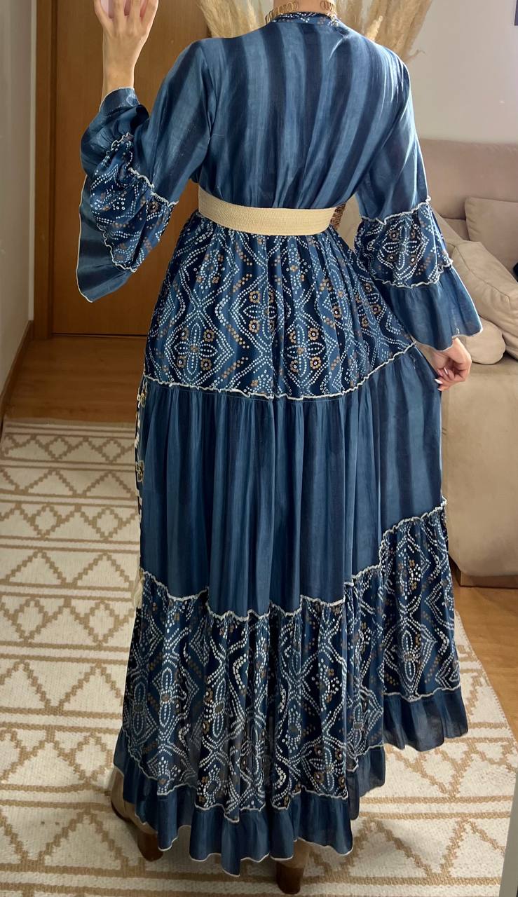 Aura Boho Chic Maxi Dress - Bohèmea Butik
