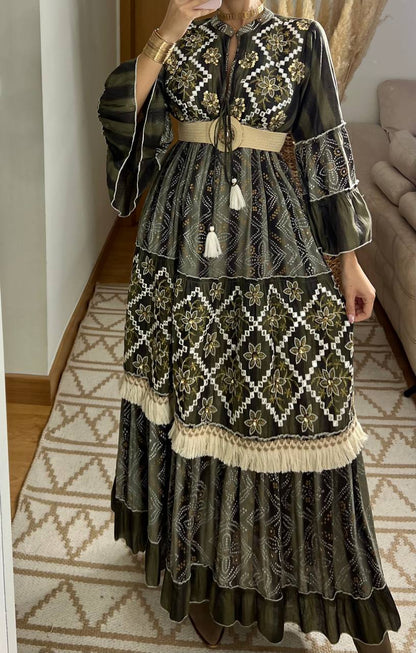 Aura Boho Chic Maxi Dress - Bohèmea Butik