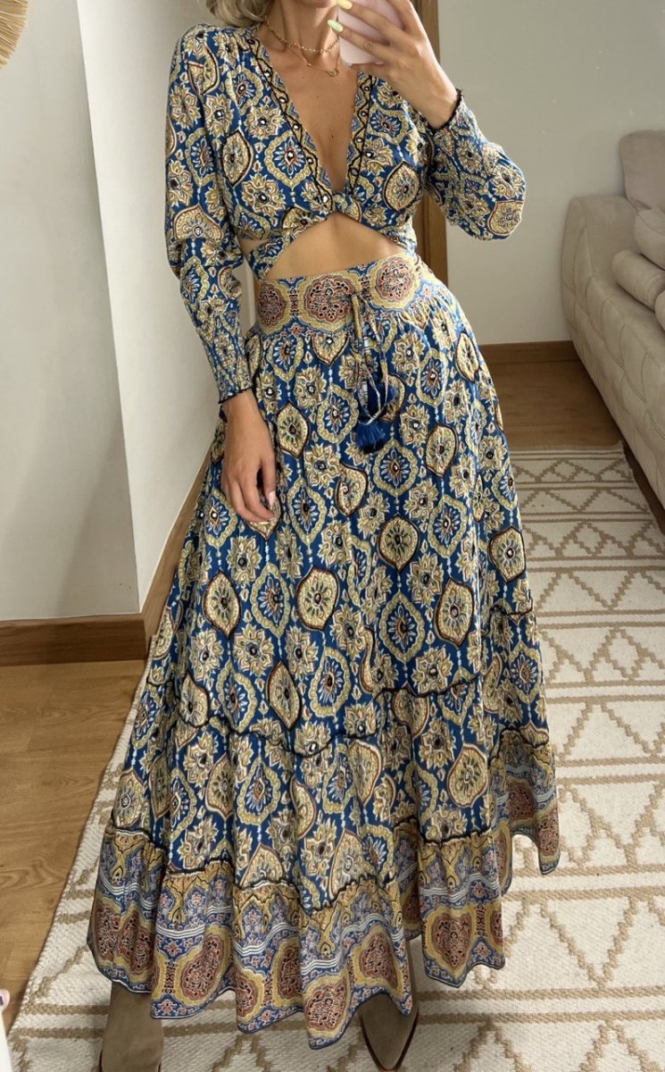 Two Pieces Bohemian dress - Bohèmea Butik