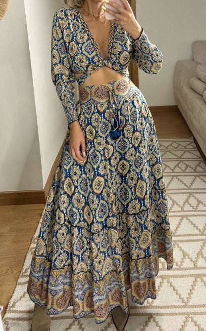 Two Pieces Bohemian dress - Bohèmea Butik