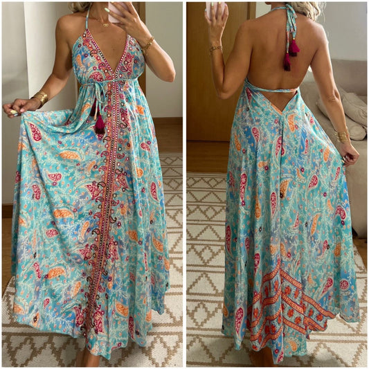 Armour Silk Dress - Bohèmea Butik