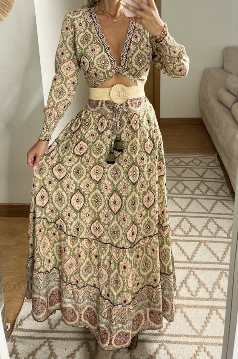 Two Pieces Bohemian dress - Bohèmea Butik