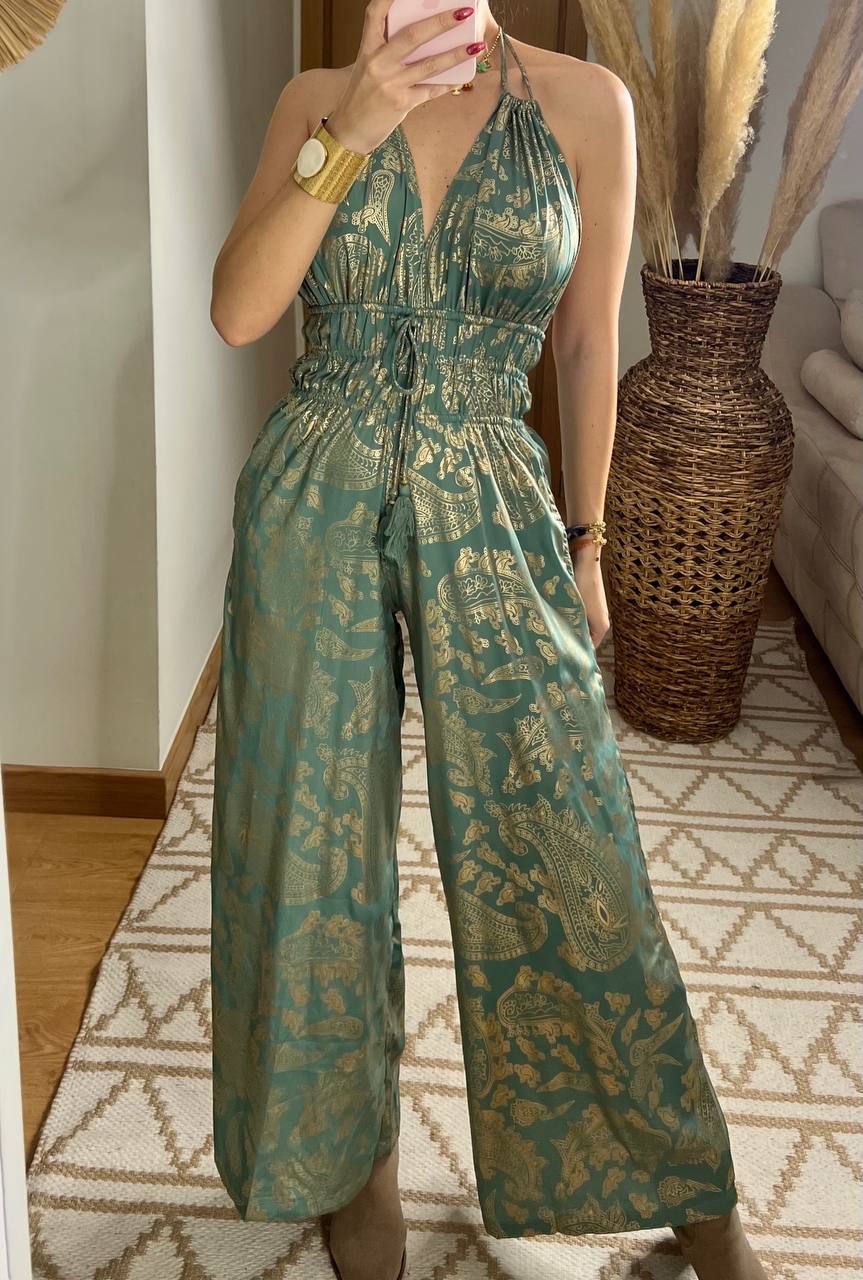 Natural Silk Jumpsuit & Kimono - Bohèmea Butik