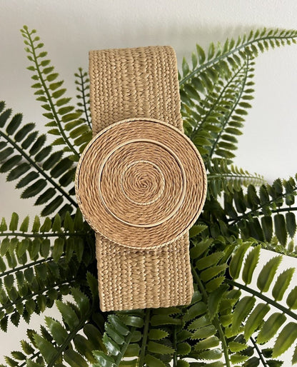 Boho Raffia Belt - Bohèmea Butik