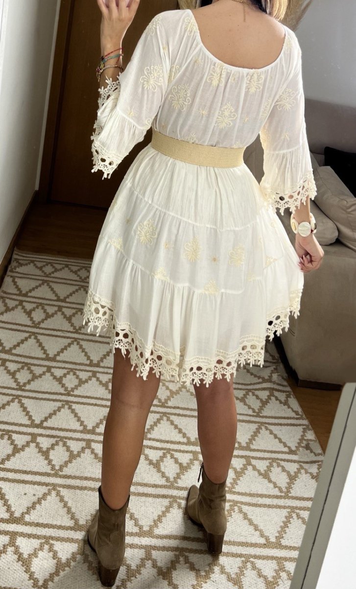 Chic Mini Boho Dress - Bohèmea Butik