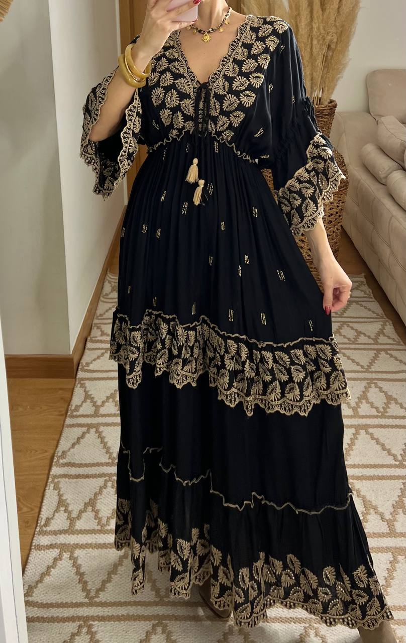 Mansi Boho Dress - Bohèmea Butik