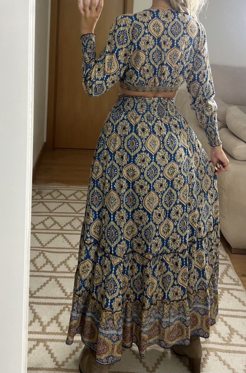 Two Pieces Bohemian dress - Bohèmea Butik