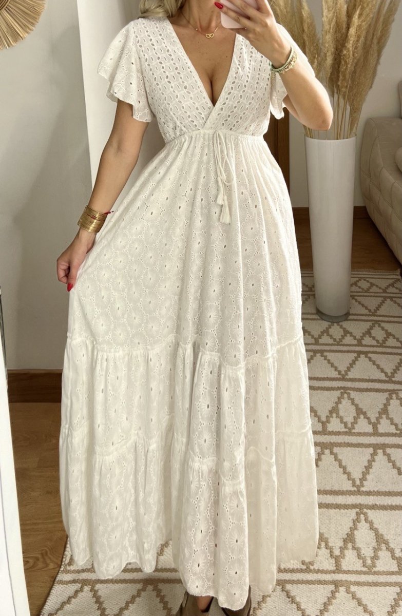 Brocade Maxi Dress - Bohèmea Butik