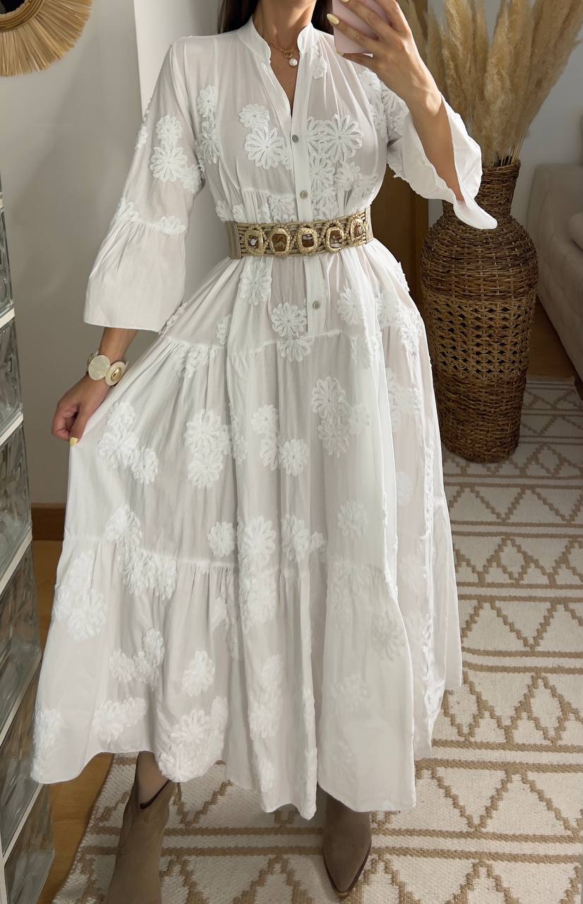 Moonlight Bloom Dress - Bohèmea Butik