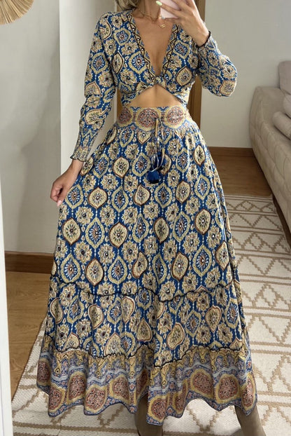 Two Pieces Bohemian dress - Bohèmea Butik