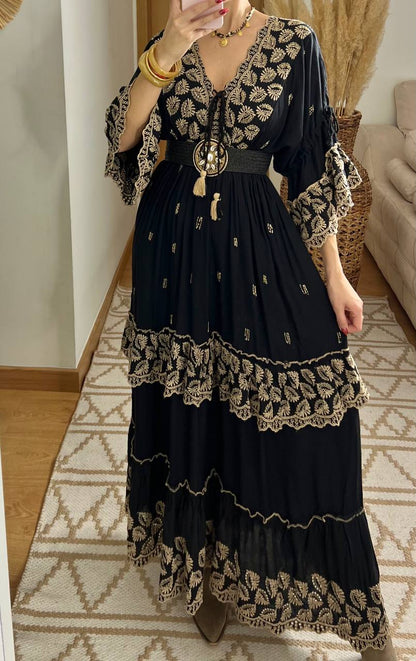 Mansi Boho Dress - Bohèmea Butik