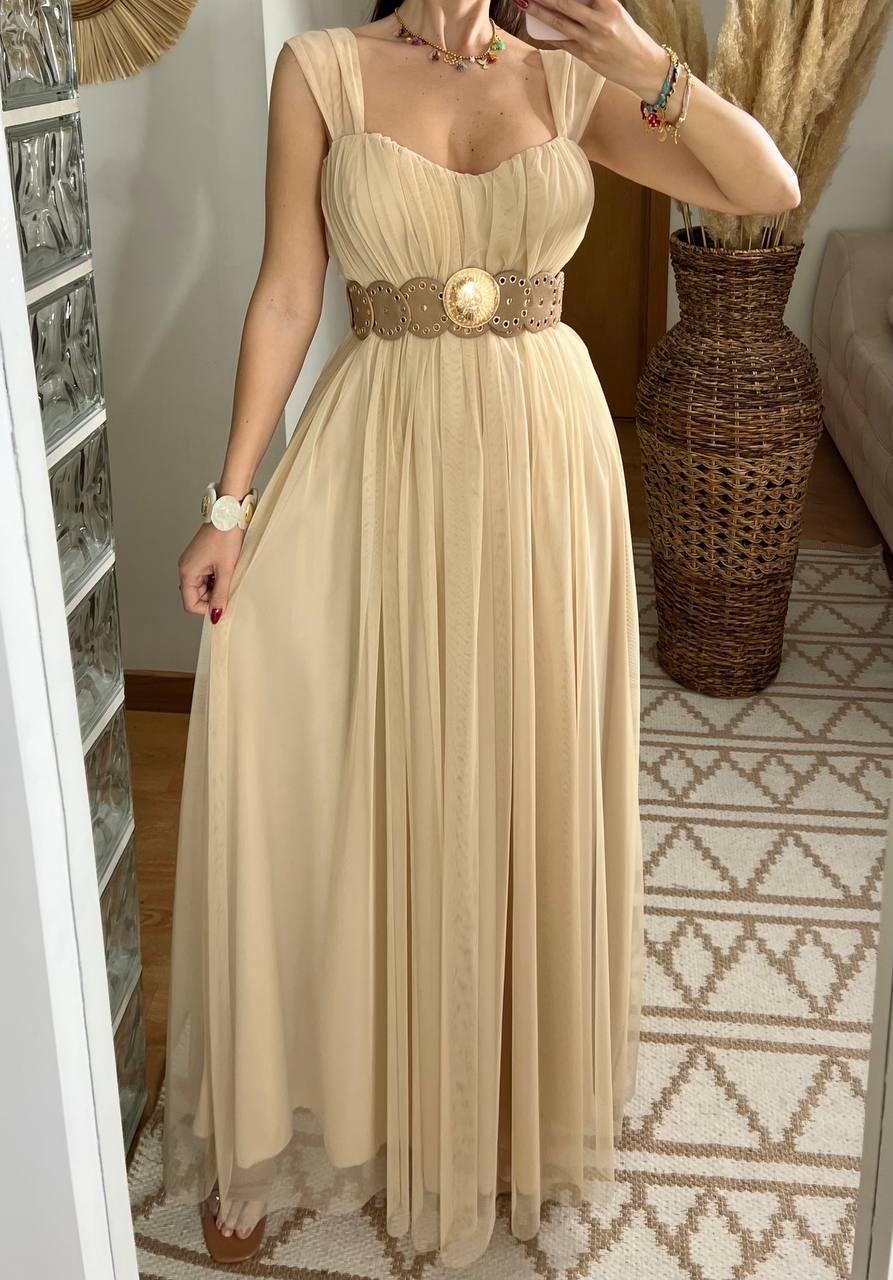Chiffon Maxi Dress - Bohèmea Butik