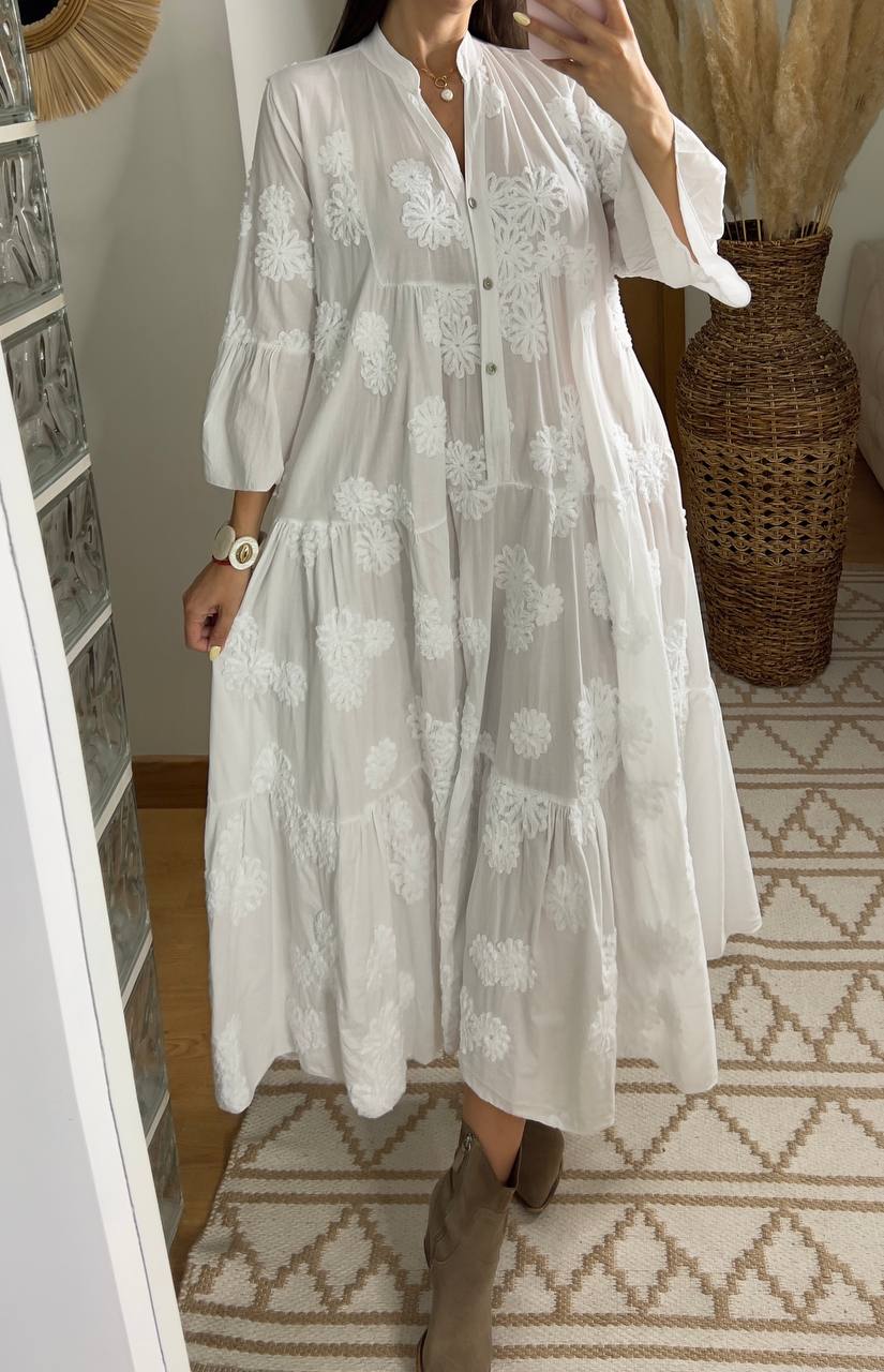 Moonlight Bloom Dress - Bohèmea Butik