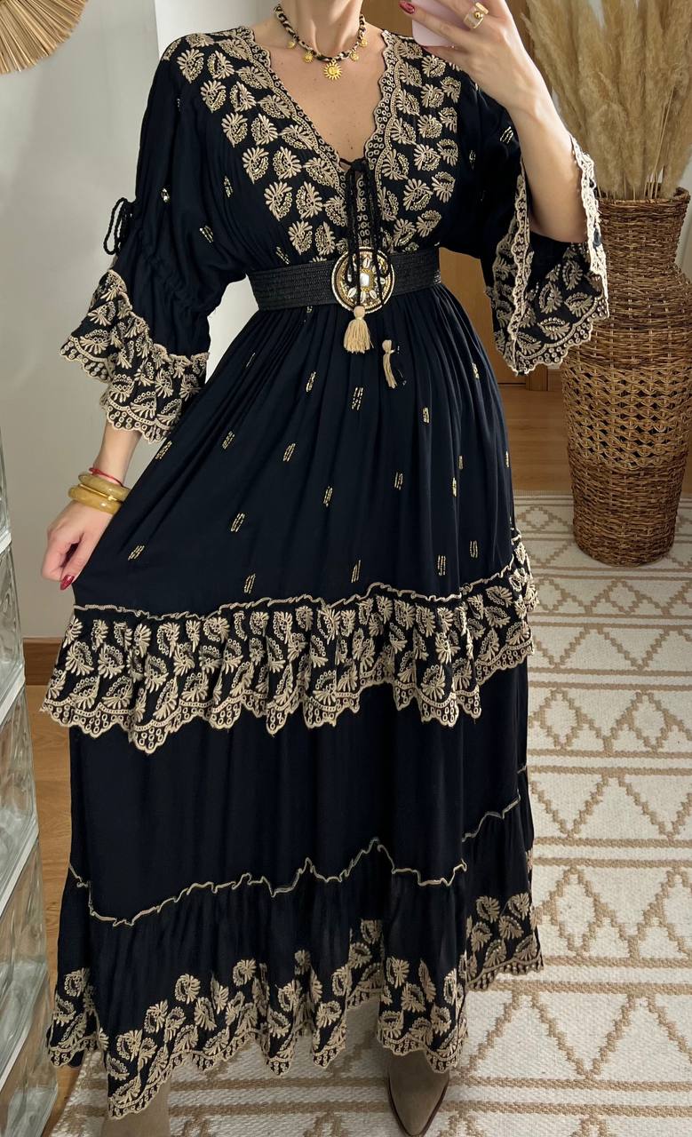 Mansi Boho Dress - Bohèmea Butik
