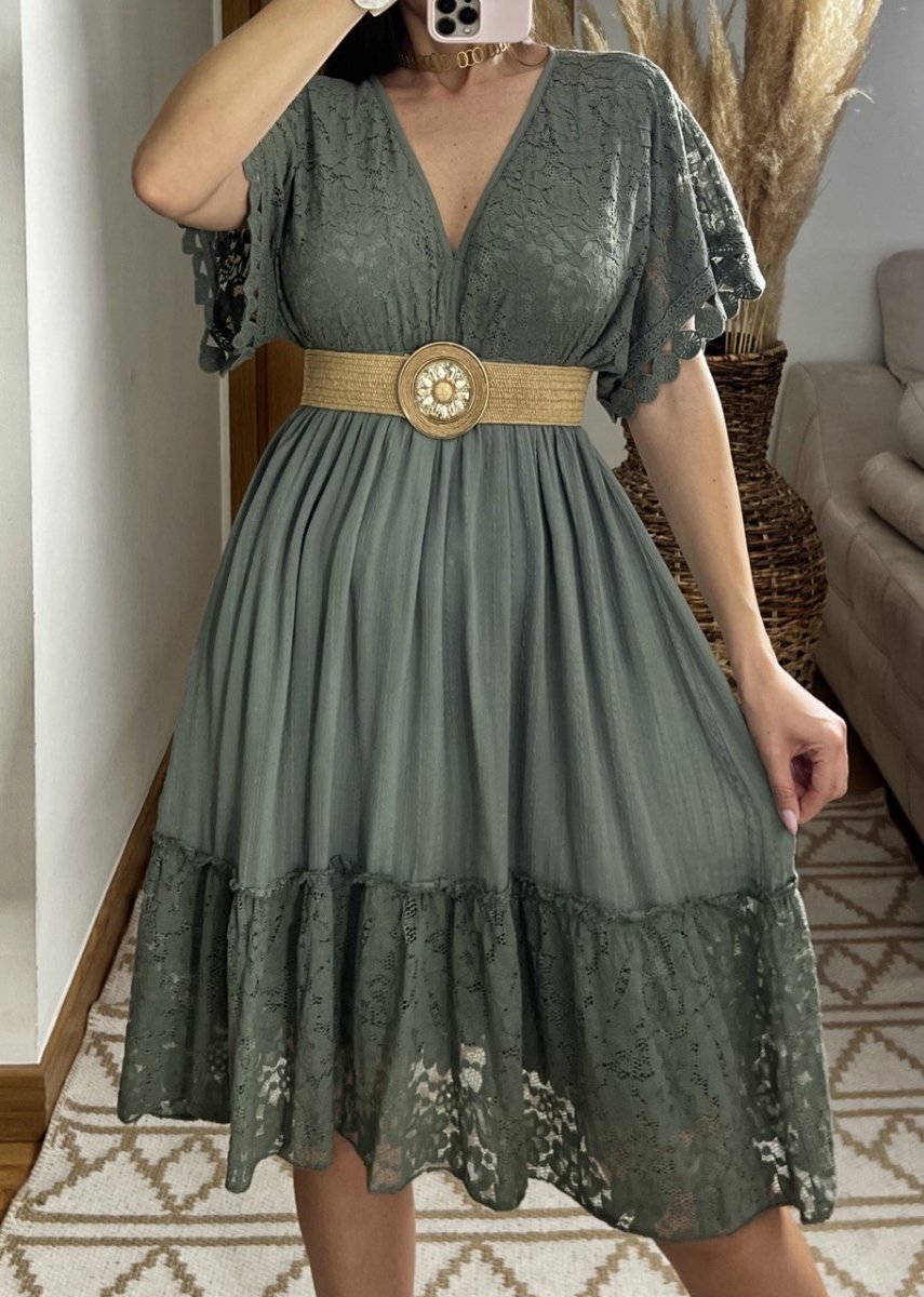 Mini Lace Boho Dress - Bohèmea Butik