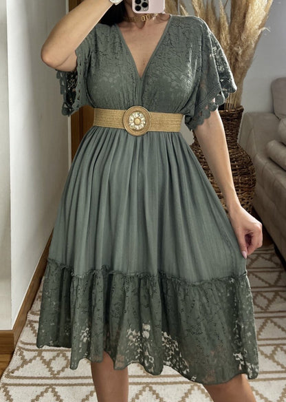 Mini Lace Boho Dress - Bohèmea Butik