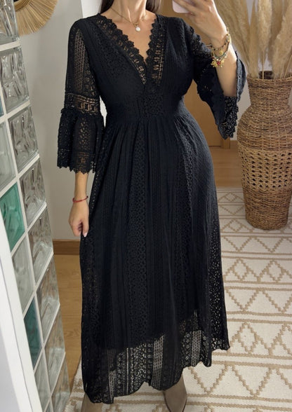 Sage Lace Dress - Bohèmea Butik