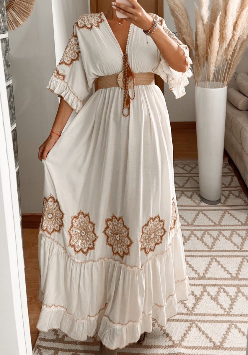 Mandala Boho Dress - Bohèmea Butik