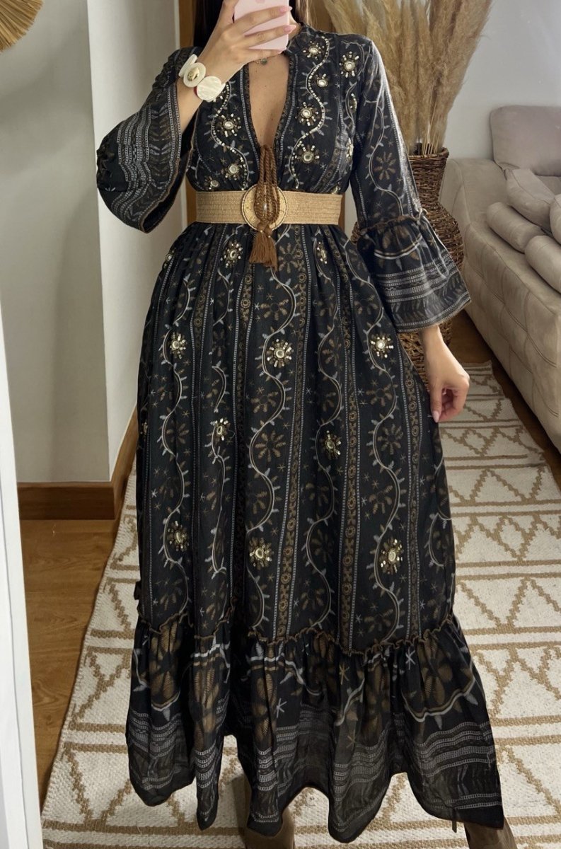 Meetik Boho Dress - Bohèmea Butik