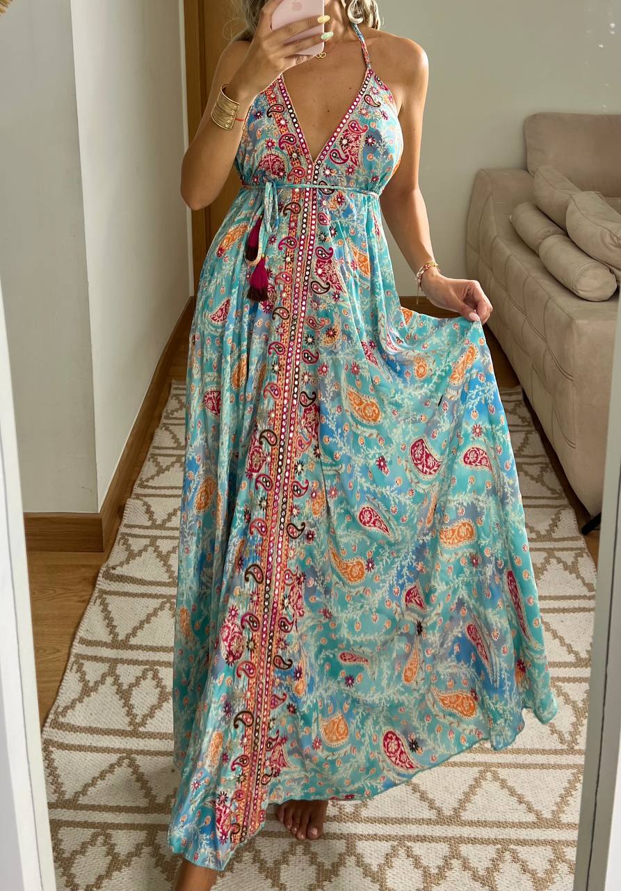 Armour Silk Dress - Bohèmea Butik