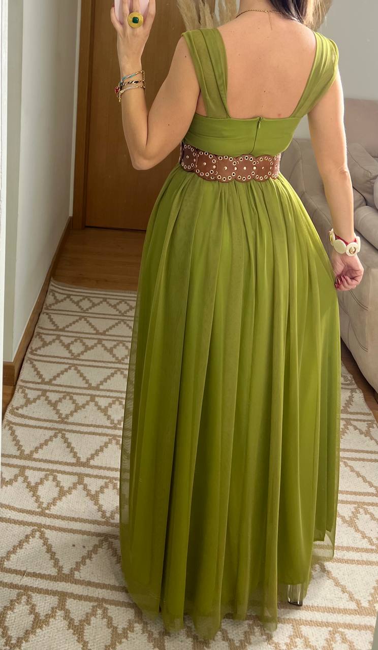 Chiffon Maxi Dress - Bohèmea Butik