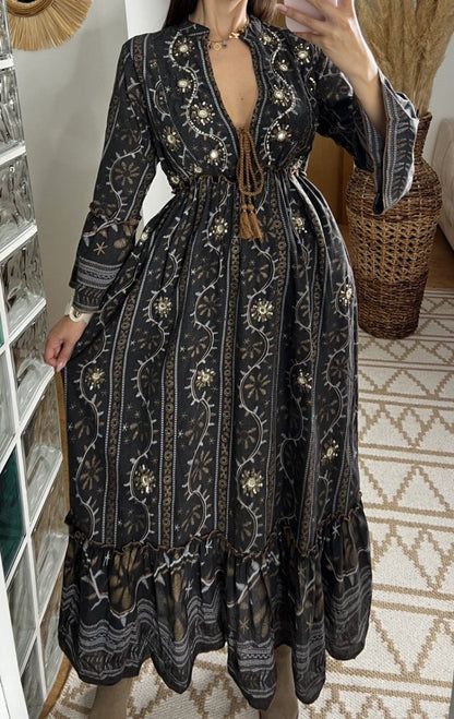 Meetik Boho Dress - Bohèmea Butik