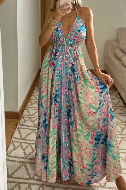 Armour Light Silk Dress - Bohèmea Butik