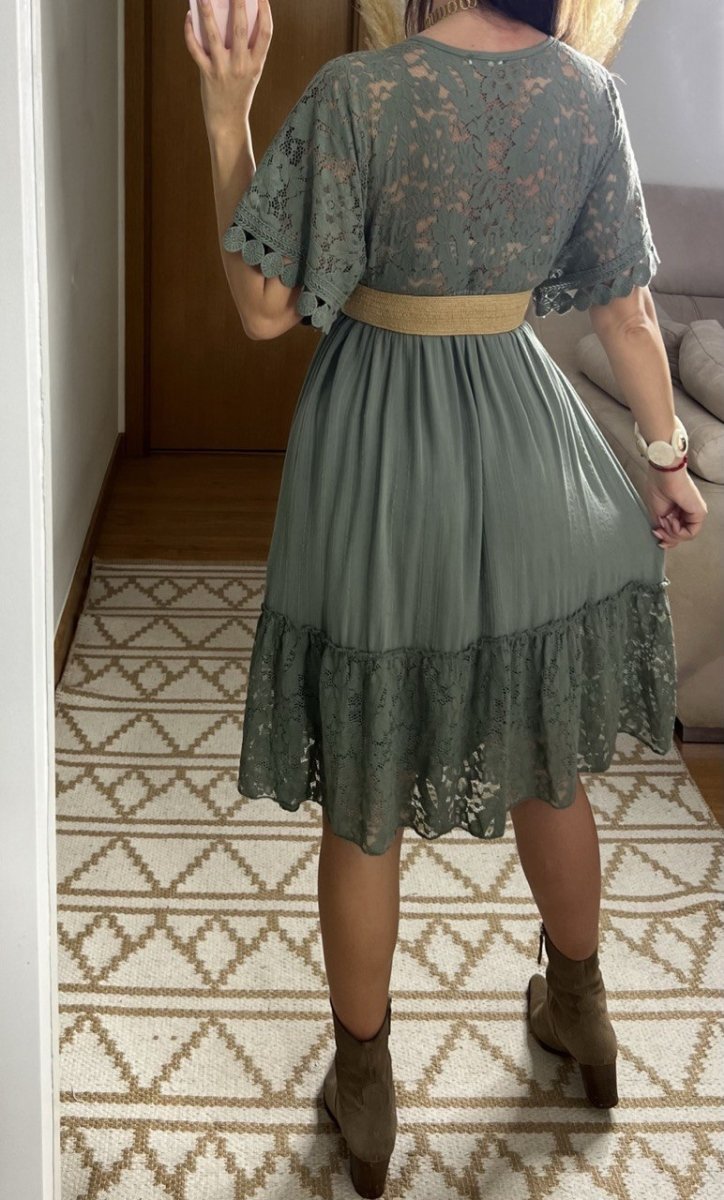 Mini Lace Boho Dress - Bohèmea Butik