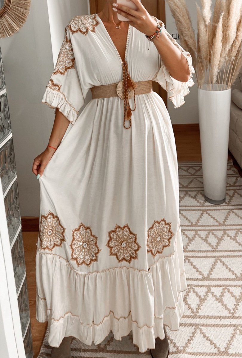 Mandala Boho Dress - Bohèmea Butik