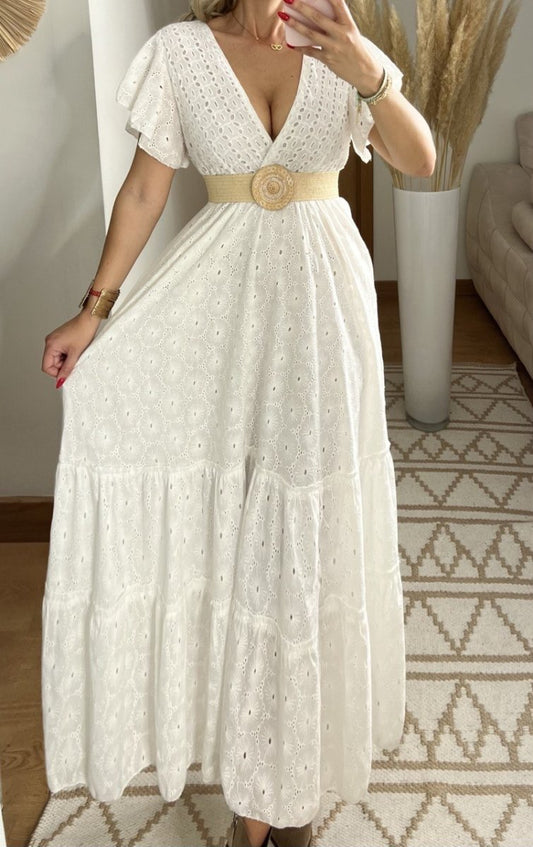 Brocade Maxi Dress - Bohèmea Butik