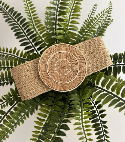 Boho Raffia Belt - Bohèmea Butik