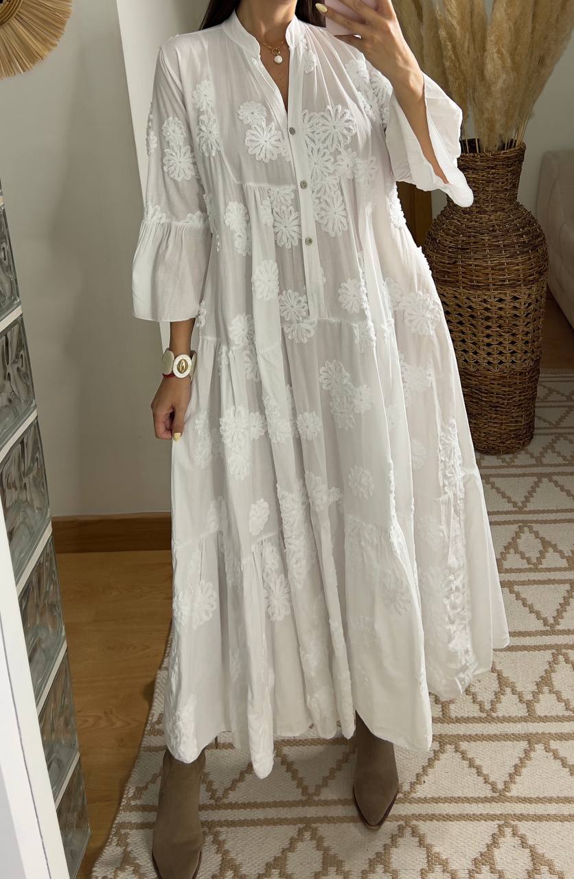 Moonlight Bloom Dress - Bohèmea Butik