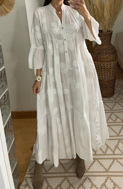 Moonlight Bloom Dress - Bohèmea Butik