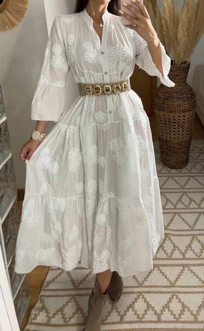Moonlight Bloom Dress - Bohèmea Butik