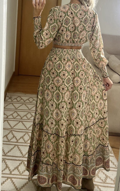 Two Pieces Bohemian dress - Bohèmea Butik