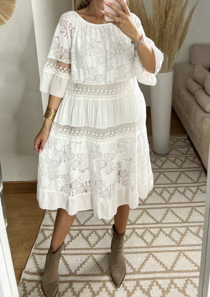 Bari Midi Dress - Bohèmea Butik