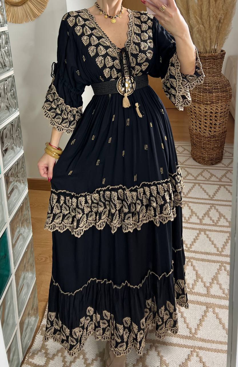 Mansi Boho Dress - Bohèmea Butik