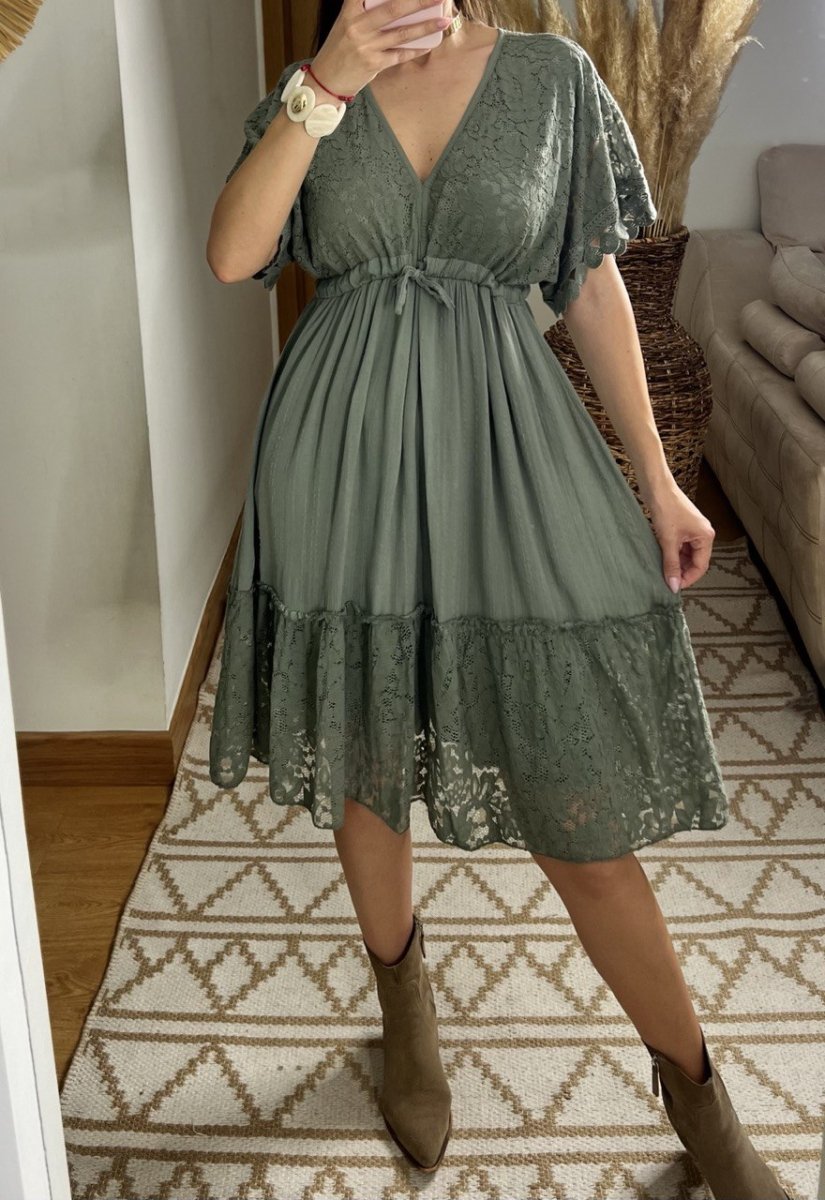 Mini Lace Boho Dress - Bohèmea Butik