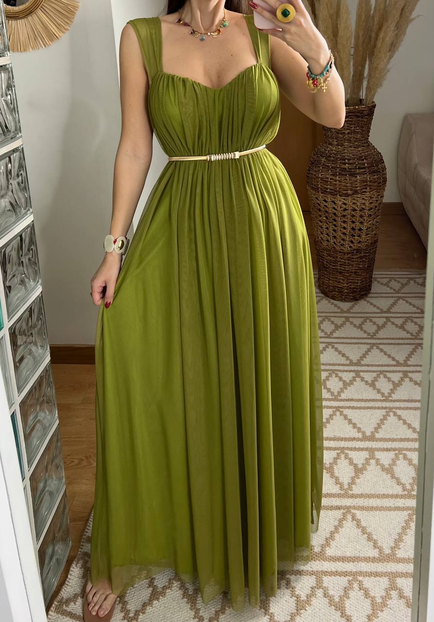 Chiffon Maxi Dress - Bohèmea Butik