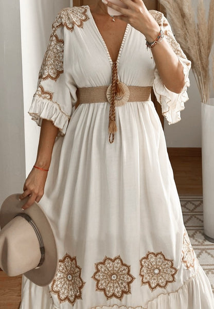 Mandala Boho Dress - Bohèmea Butik