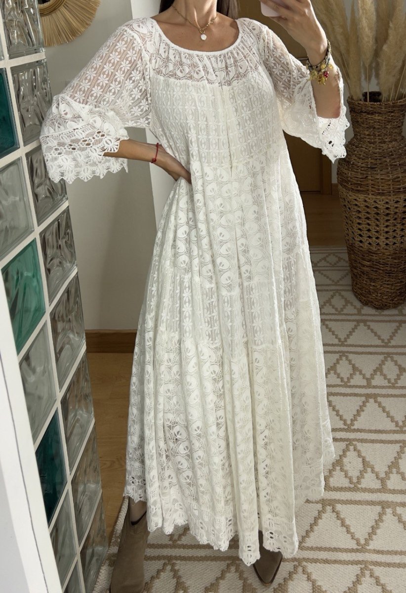 Whispering Lace Dress - Bohèmea Butik