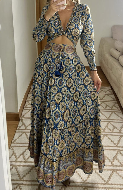 Two Pieces Bohemian dress - Bohèmea Butik