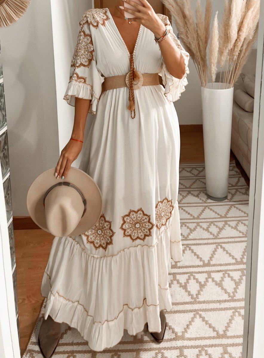 Mandala Boho Dress - Bohèmea Butik