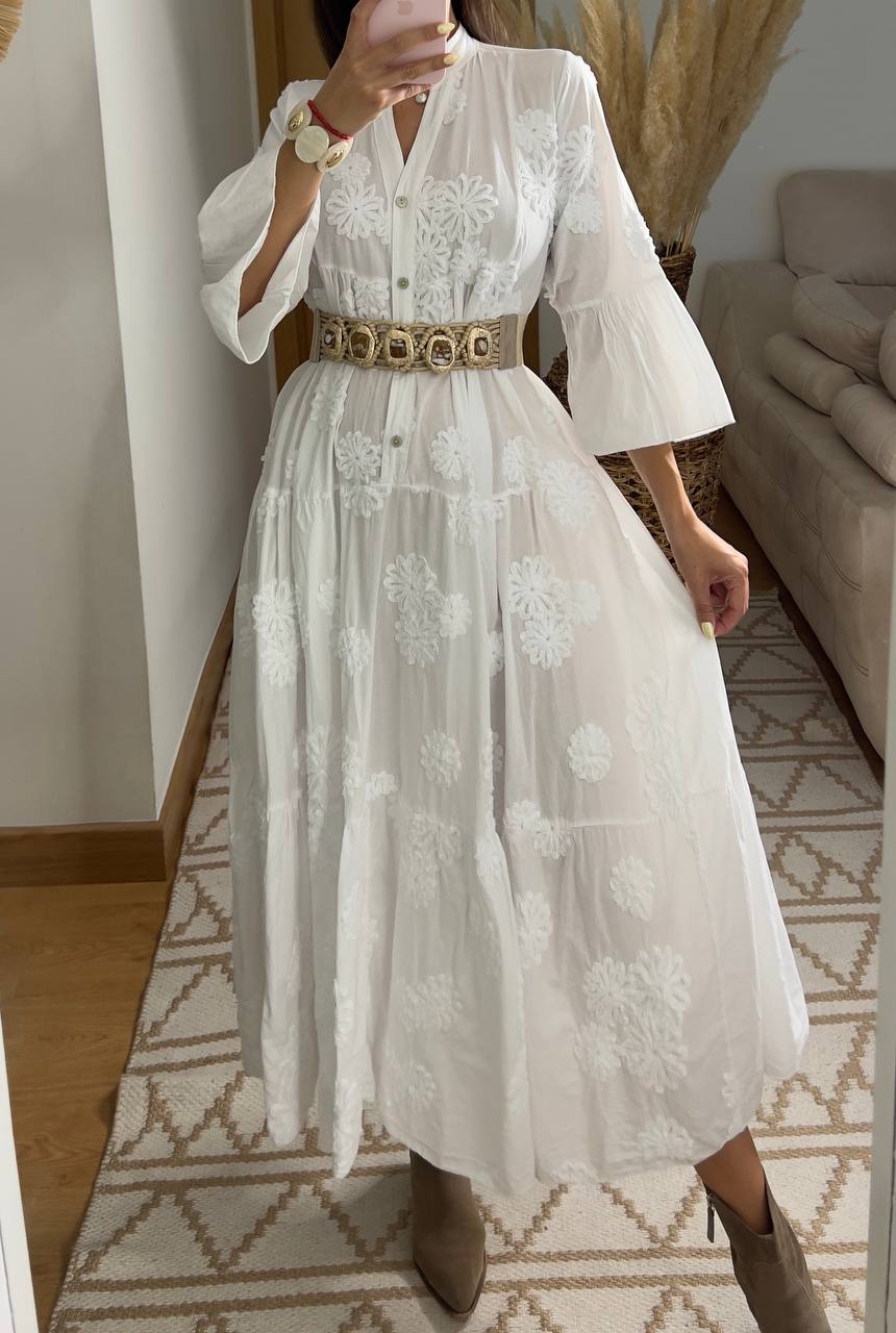 Moonlight Bloom Dress - Bohèmea Butik