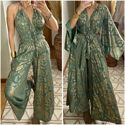 Natural Silk Jumpsuit & Kimono - Bohèmea Butik