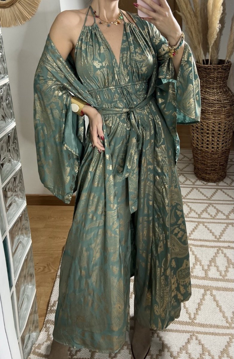 Natural Silk Jumpsuit & Kimono - Bohèmea Butik