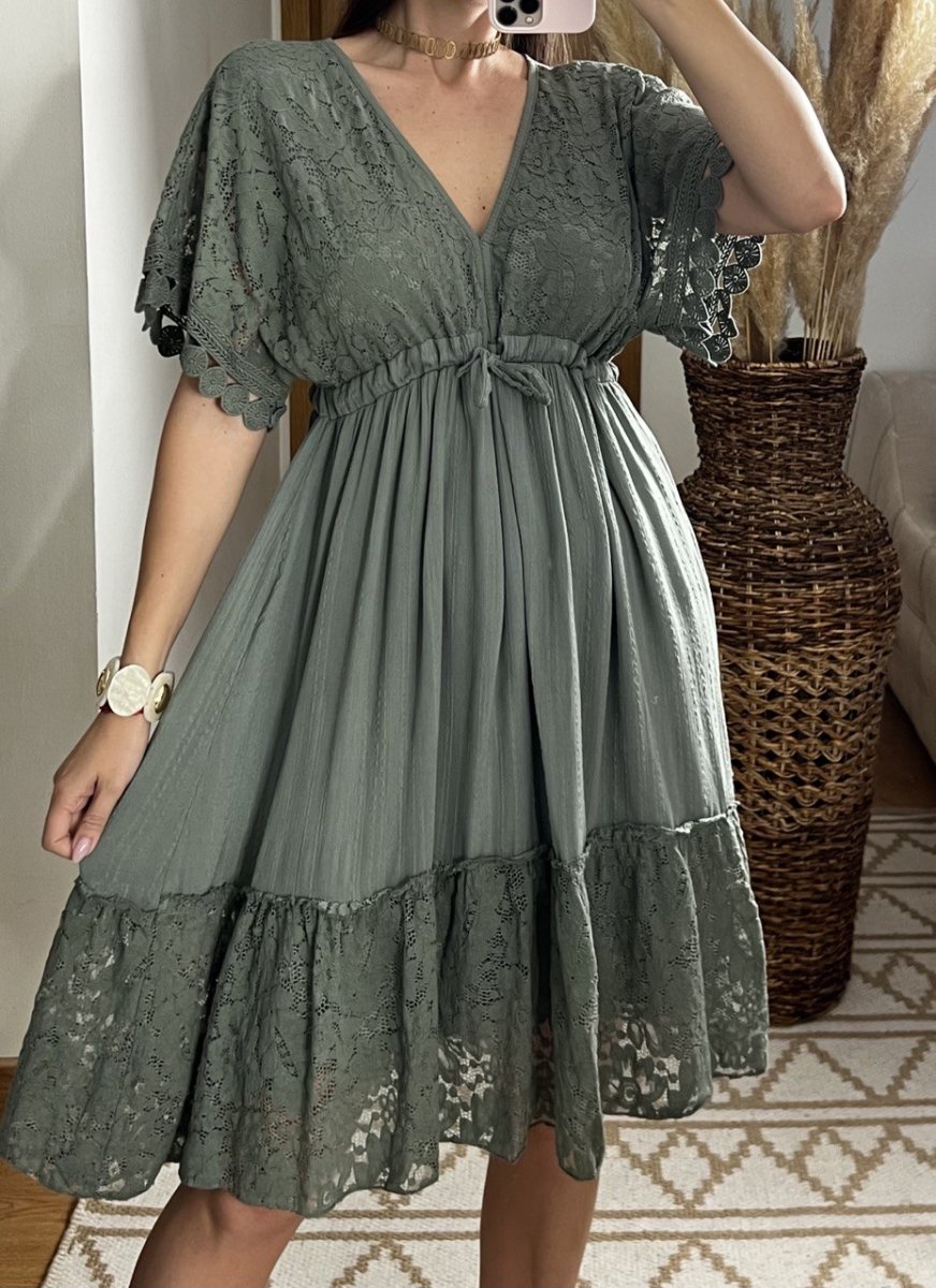 Mini Lace Boho Dress - Bohèmea Butik