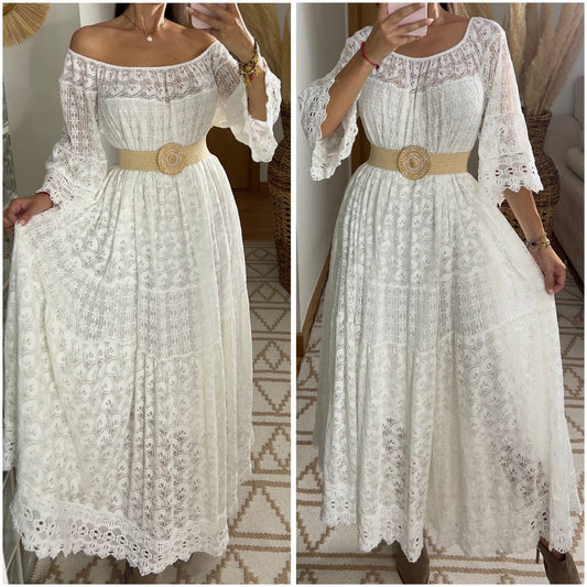 Whispering Lace Dress - Bohèmea Butik