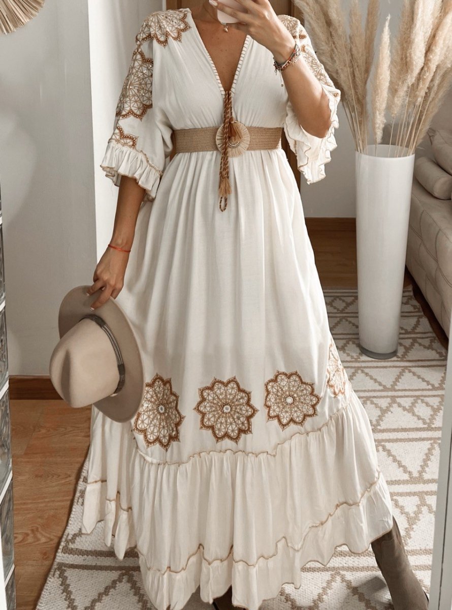 Mandala Boho Dress - Bohèmea Butik